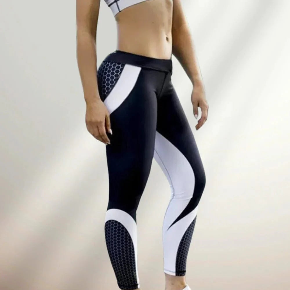 Leggings con estampado geométrico