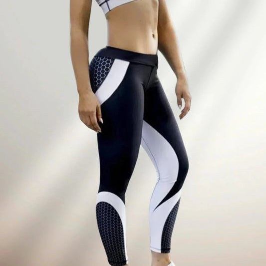 Leggings con estampado geométrico