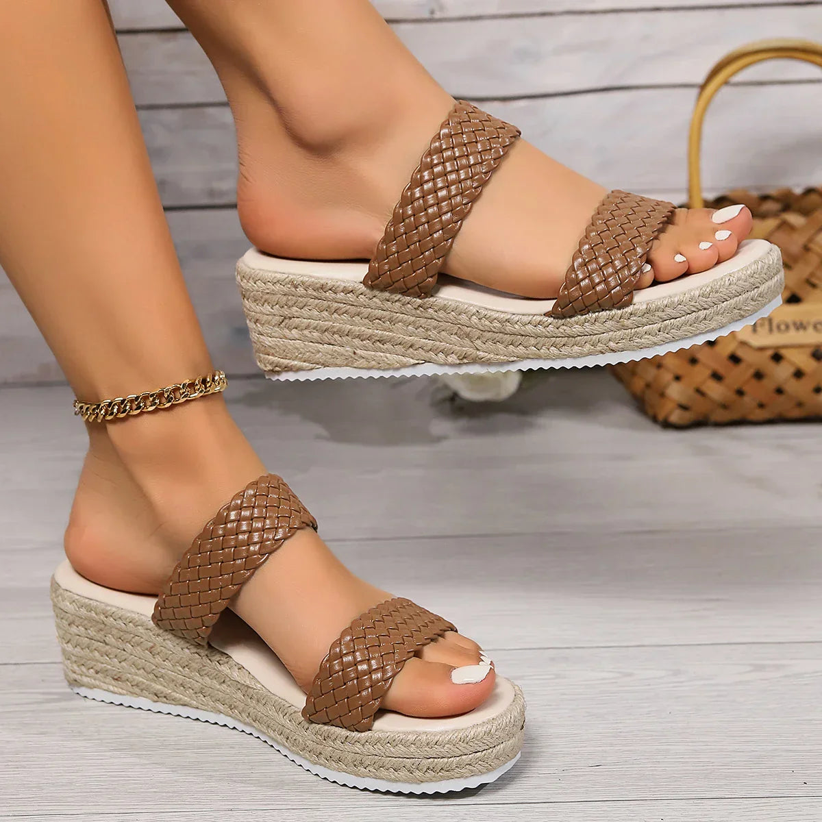 Flora™ | Sandalias cómodas y con tacón