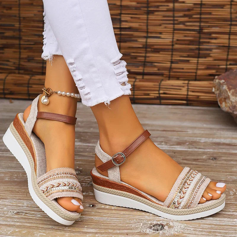 Dixie - Sandalias casuales de verano