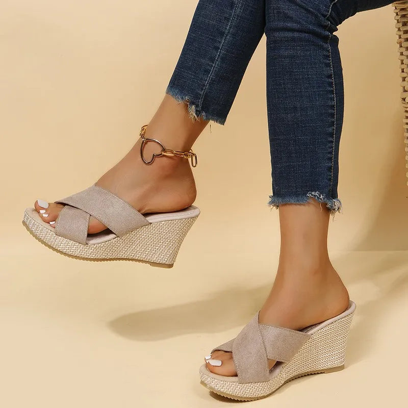 Jevie™ | Sandalias de cuña elegantes para todos los días